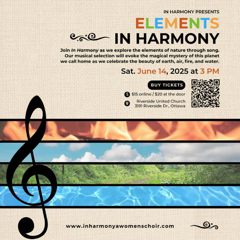 Elements in Harmony - In Harmony Choir - Sat June 14 2025 3pm
